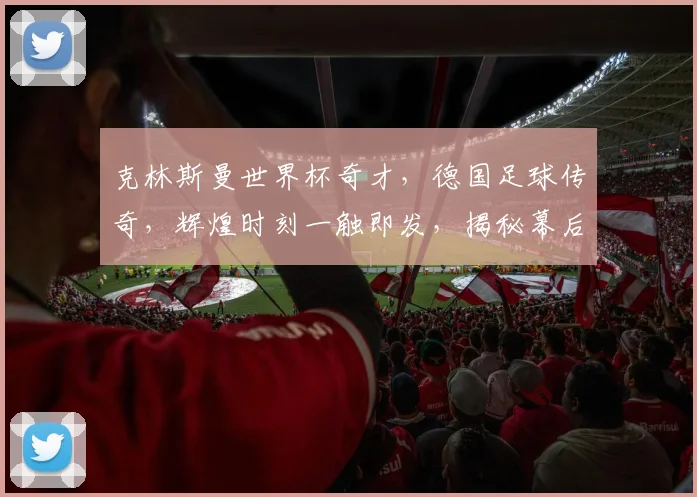 克林斯曼世界杯奇才，德国足球传奇，辉煌时刻一触即发，揭秘幕后故事